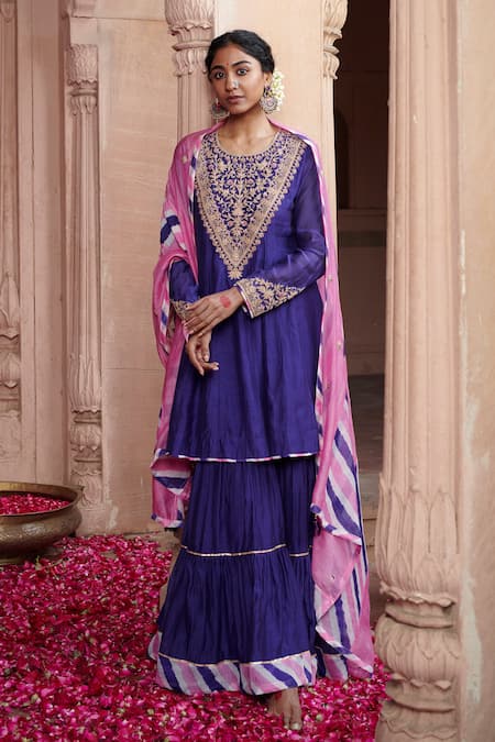 Swanky Purple Salwar Suit