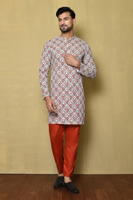 Samyukta Singhania Vintage Print Kurta 