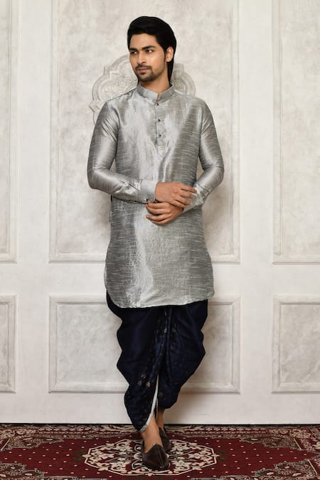 Arihant Rai Sinha Floral Pattern Hem Cowl Pant 