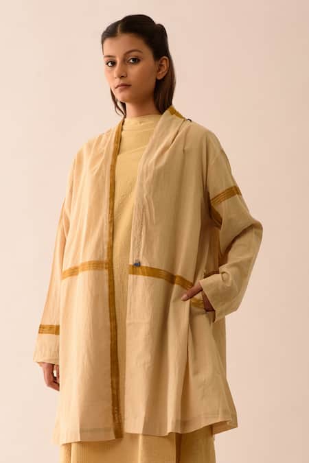 JAYATI GOENKA Upcycled Cotton Overlay Jacket 