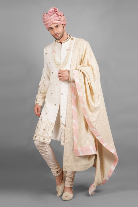 Soniya G Gota Embroidered Sherwani Set 