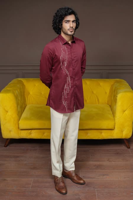 Varun Chakkilam Mahogany Punch Conquer Shirt 