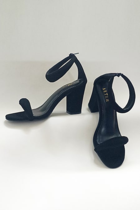 Buy Now Women Black Block Heels – Inc5 Shoes