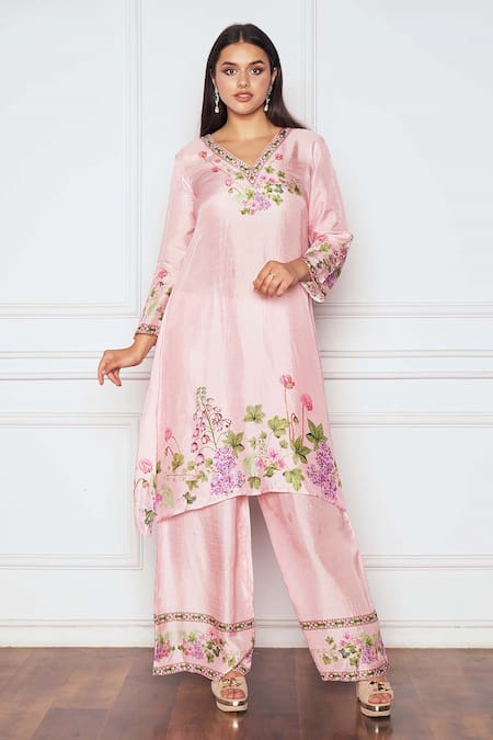 Sakshi Girri Printed Kurta & Palazzo Set 