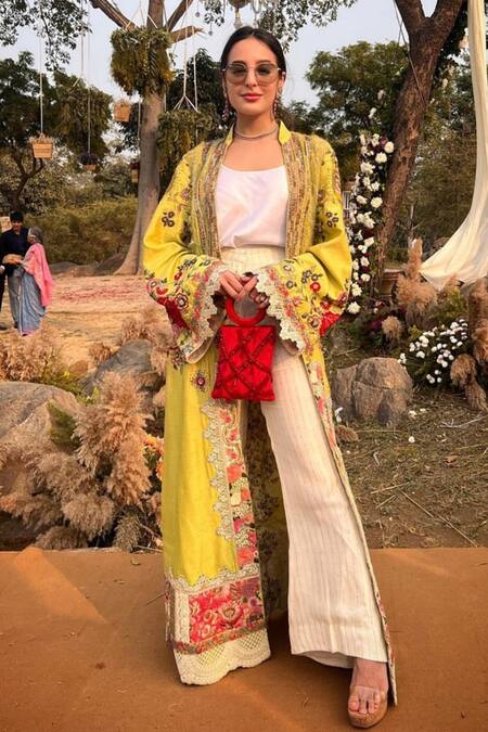 Shop Aomidori Shimai Red Embellished Madonna Crystal Drop Bag at Aza Fashions Shop_Aomidori Shimai_Red Embellished Madonna Crystal Drop Bag_at_Aza_Fashions