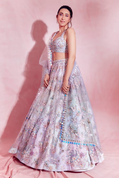 Ladies Blue Cotton Lehenga With Lining Age Group: 15+ at Best Price in  Ahmedabad | Sanvi Creation