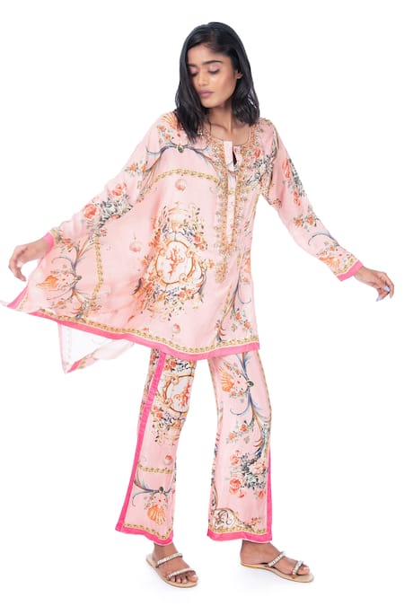 Monisha Jaising Printed Tunic & Pant Set 