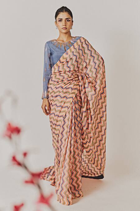 Handloom Grey Pure Muslin Silk Jamdani Saree