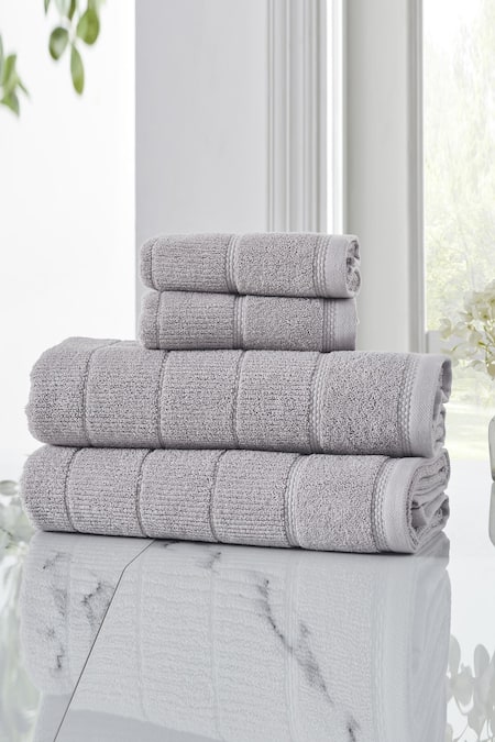 Houmn Symmetry Geometric Towel Set 