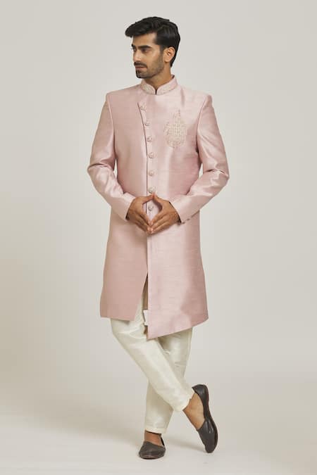 Samyukta Singhania Overlap Sherwani & Pant Set 