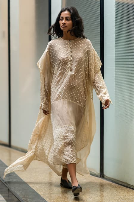 Leh Studios Embroidered Kaftan 