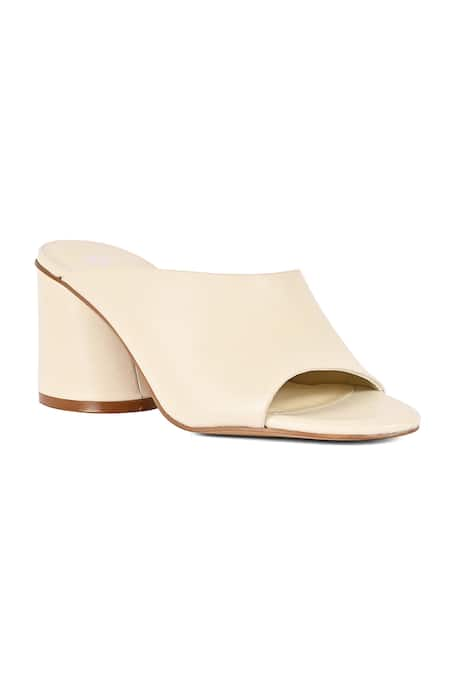 Vince cachet store leather mule sandals