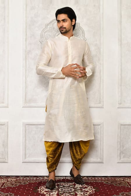 Arihant Rai Sinha Swirl Pattern Hem Cowl Pant 