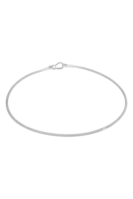 Sangeeta Boochra Silver Plated Khadifa Necklace 