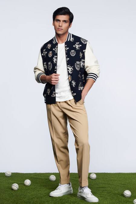 Dress Shirt with Varsity Jacket Outfits For Men (13 ideas & outfits) |  Lookastic