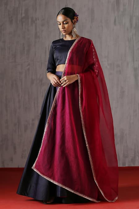 Weaver Story Embroidered Lubna Dupatta 