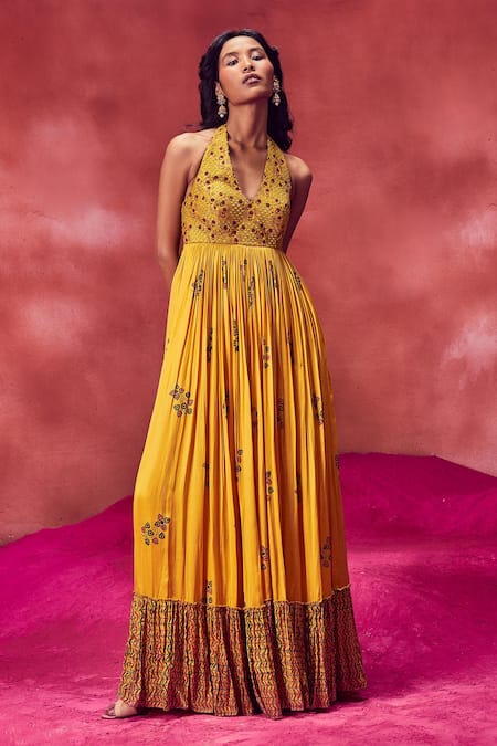 PUNIT BALANA Hand Block Print Gown 