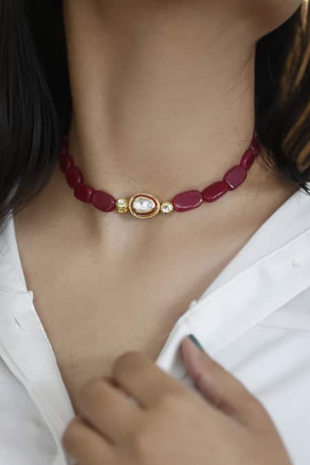 Do Taara Agate Choker Necklace 