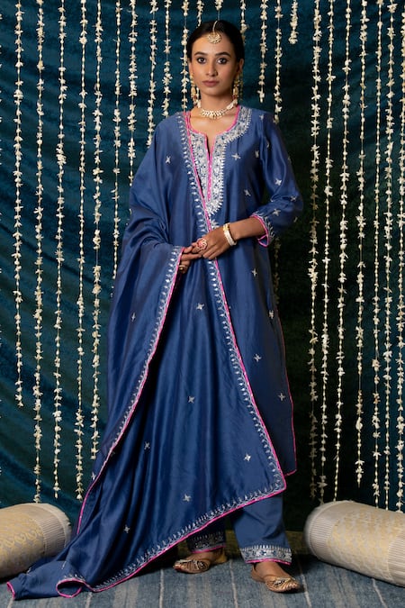 Maison Shefali Saanjh Embroidered Kurta Set 