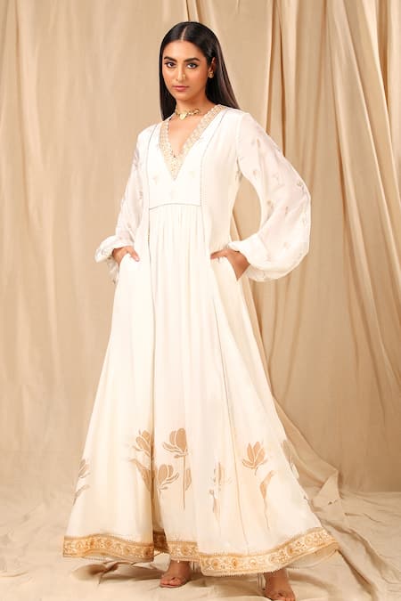 Masaba Wine Garden Kurta Dress 