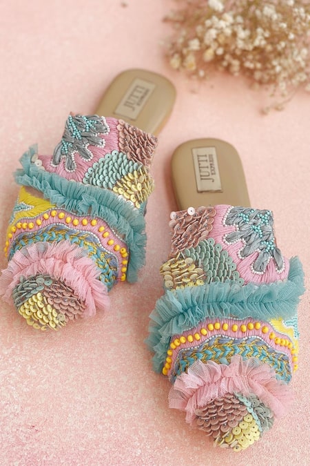 Jutti Express Multi Frill Mules 