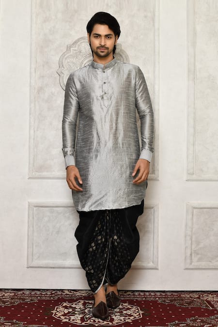 Arihant Rai Sinha Floral Pattern Hem Cowl Pant 