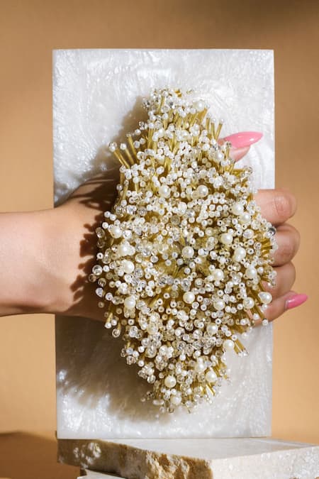 Be Chic Jaipur Resin Box Clutch 