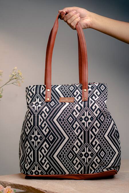 Jacquard handbag 2025