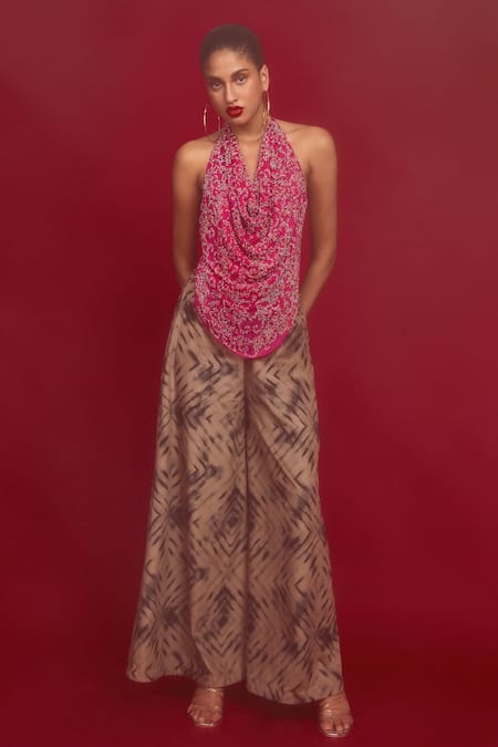 Nandita Thirani Cowl Neck Top 