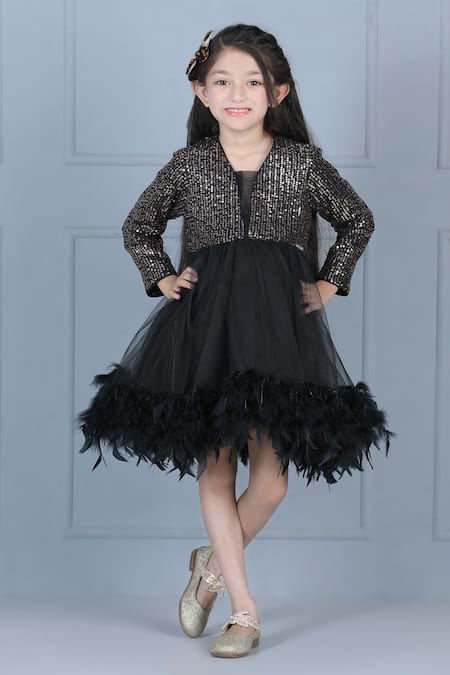 The Little Celebs Embroidered Dress 