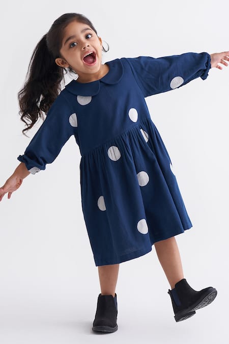 Polka Dot Pleated Dress Short Sleeve Casual Dress Spring - Temu