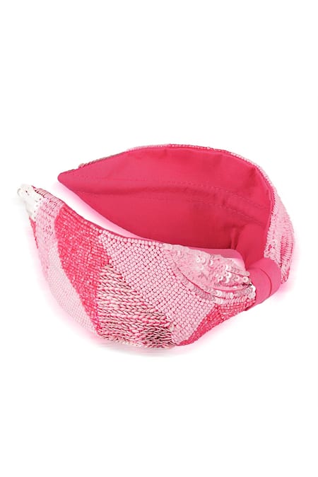 Hair Drama Co Camouflage Knotted Embellished Hair Band 