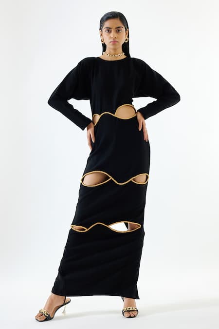 Echo By Tanya Arora Cut-Out Detail Dress 