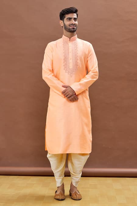 Samyukta Singhania Placket Embroidered Kurta Patiala Set 