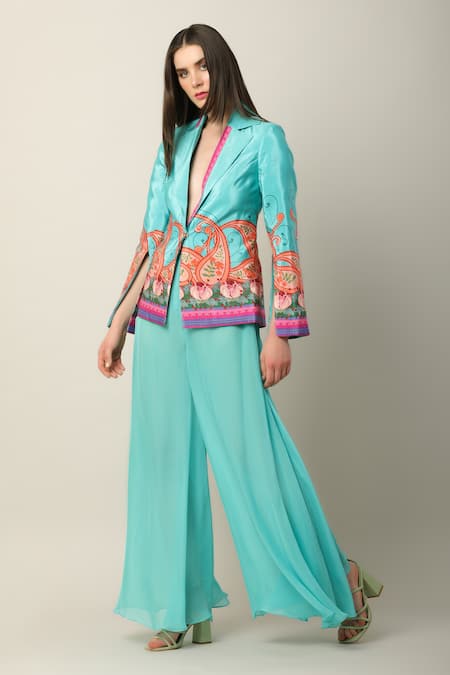 Limerick by Abirr N' Nanki Ela Flared Pant 