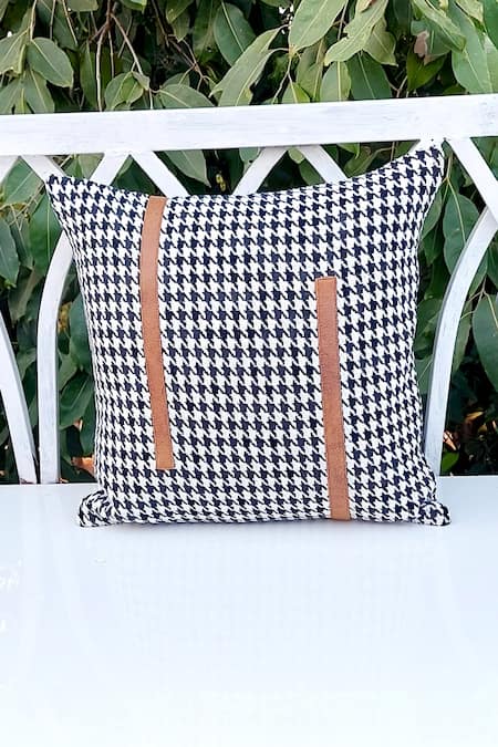 Throwpillow Houndstooth Pattern Cushion Cover 