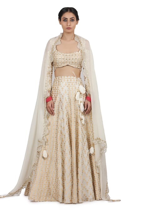 Seema Nanda Kaur Printed Lehenga Set 