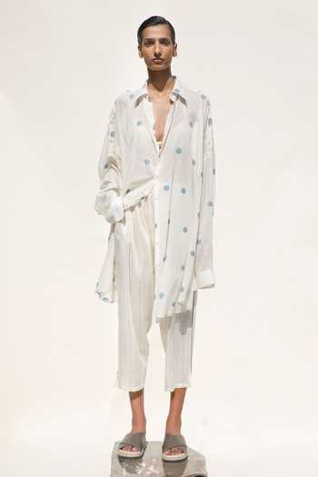 Urvashi Kaur Kai Hand Spun Cotton Silk Pant 