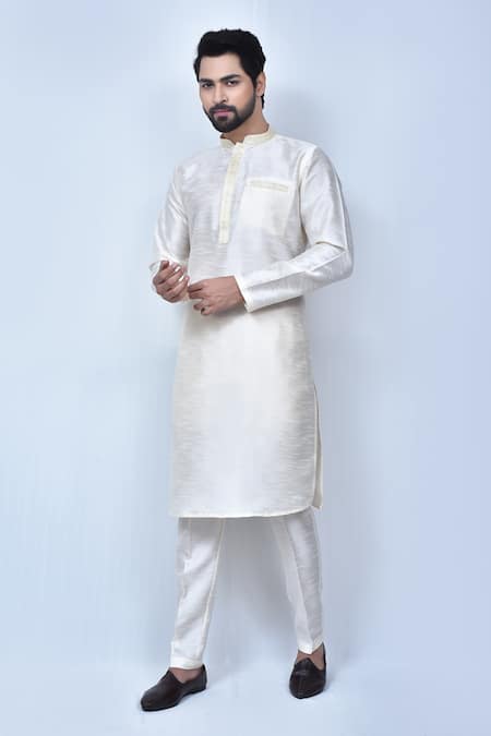 Arihant Rai Sinha Mandarin Collar Kurta Set 