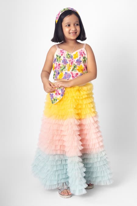 Frill Design Party Wear Sleeveless Kids Frock Age Group 14 at Best Price  in Mumbai  Anjali Apparels