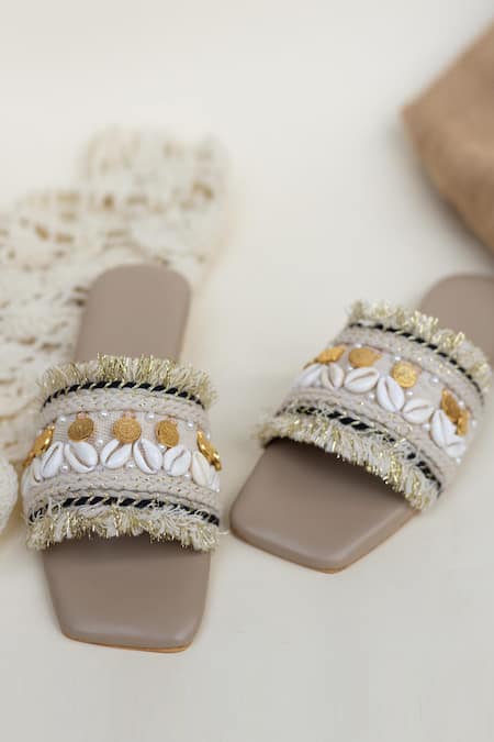 Jutti Express Coin Embellished Flats 