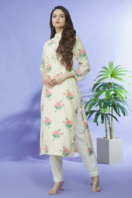 Shruti Sancheti Cotton Printed Kurta 