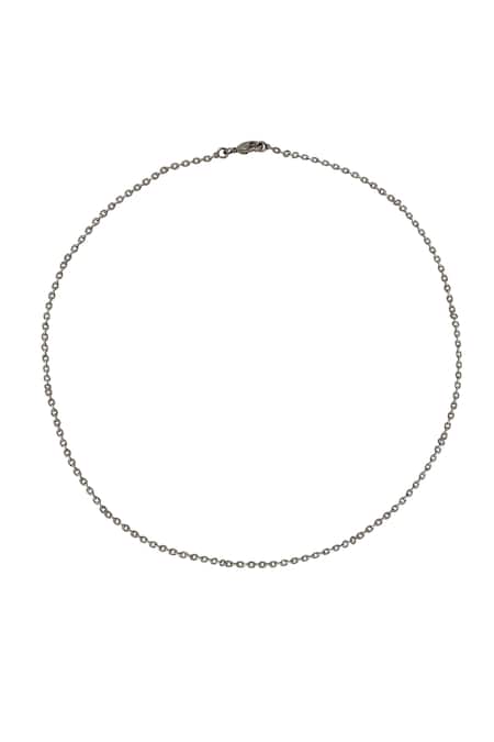Esme By Aashna Dalmia Grey Interlink Chain