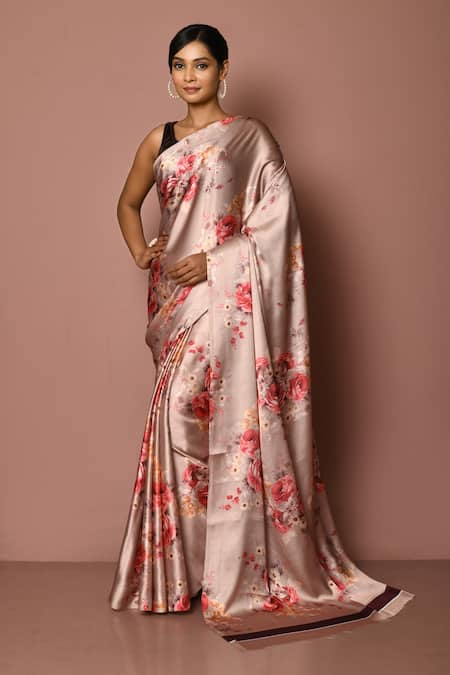 Khwaab by Sanjana Lakhani Bouquet Pattern Saree 