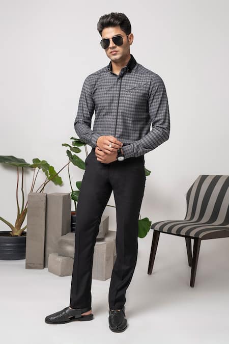 Abkasa Manhattan Panelled Shirt 