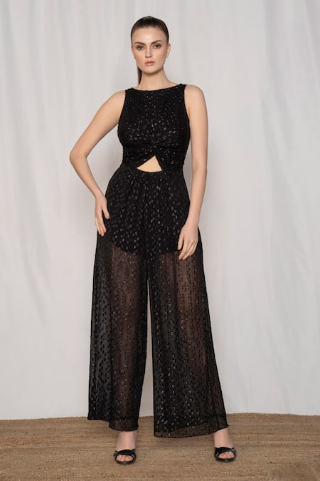 AMRTA by GUNEET KONDAL Front Cut Out Jumpsuit 