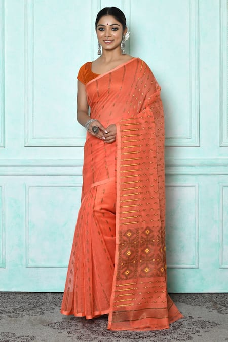 Samyukta Singhania Silk Cotton Woven Saree 