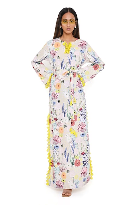 PS Pret by Payal Singhal Bee Garden Print Kaftan 