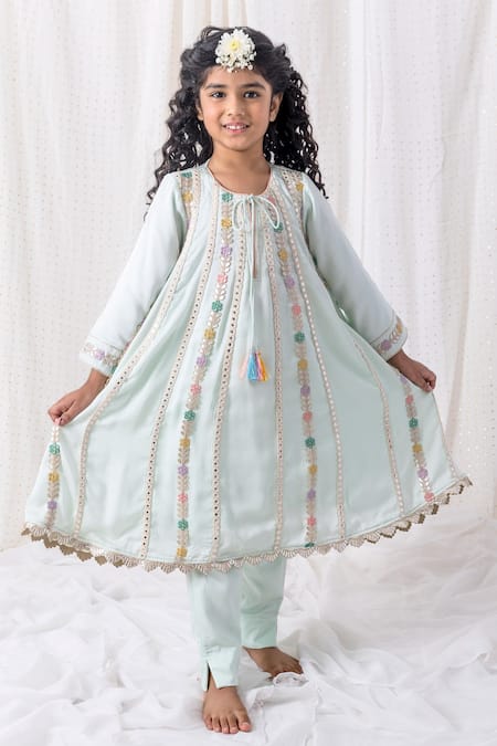 Chotibuti Mirror Embroidered Kurta & Pant Set 