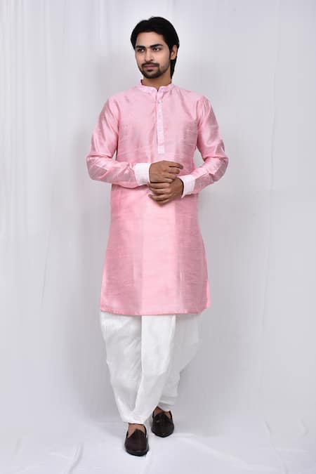 Arihant Rai Sinha Mandarin Collar Kurta Dhoti Pant Set 